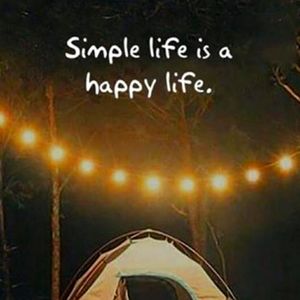 Keep life simple!